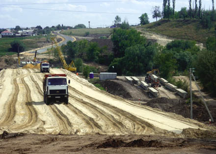 Строительство моста и автодороги по программе «Моногород»